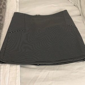 Top shop striped skirt
